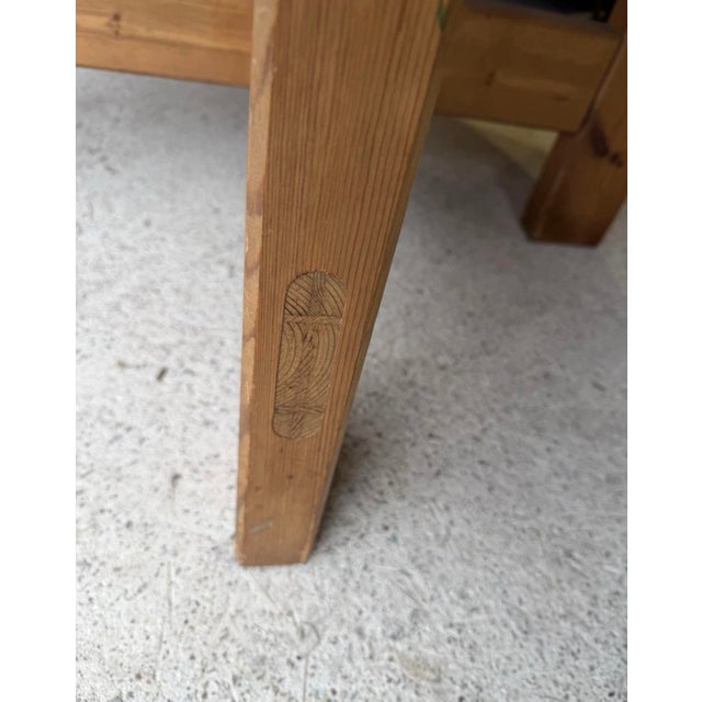 Wood Large Pine Dining Table by Roland Wilhelmsson for Karl Andersson & Söner, Sweden For Sale - Image 7 of 18