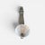 1930s Art Deco Glass and Metal Wall Lamp, France, 1930s For Sale - Image 5 of 6