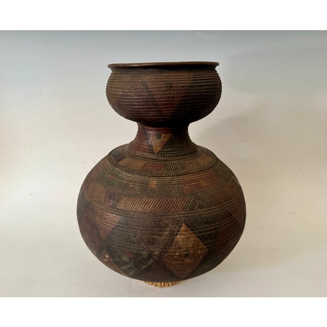 Ceramic African Water Vessel For Sale - Image 7 of 8