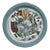 1995 Signed Hummel Hand-Painted Winter Village Folk Art Lazy Susan For Sale