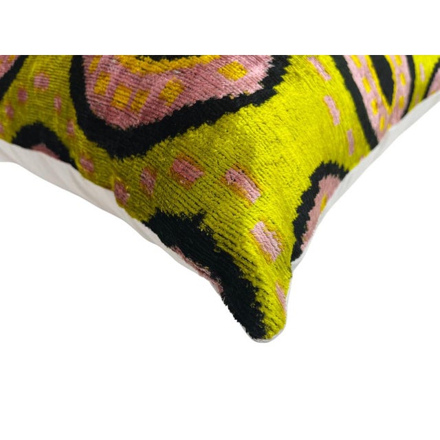 Large Silk Cushion Cover with Eye Design, 2000s For Sale - Image 6 of 11