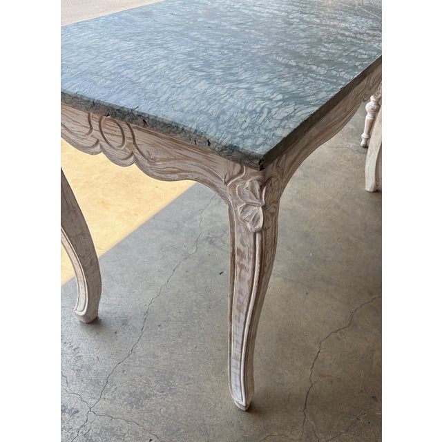 French 19th Century Louis XV Style French Console Table For Sale - Image 3 of 13