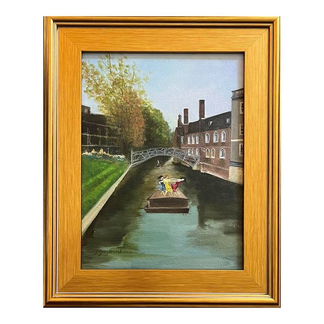Mathematical Bridge at Queens College, Cambridge For Sale