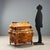 Baroque style bureau crafted in walnut and walnut burl, enhanced with elegant maple inlays. The structure features a...