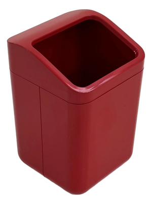 Green Model 4670 Waste Paper Bin by Gino Colombini for Kartell, 1970s