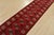 An authentic, vintage tribal Turkmen runner, hand-knotted with fine wool and natural dyes. This nomadic oriental rug...