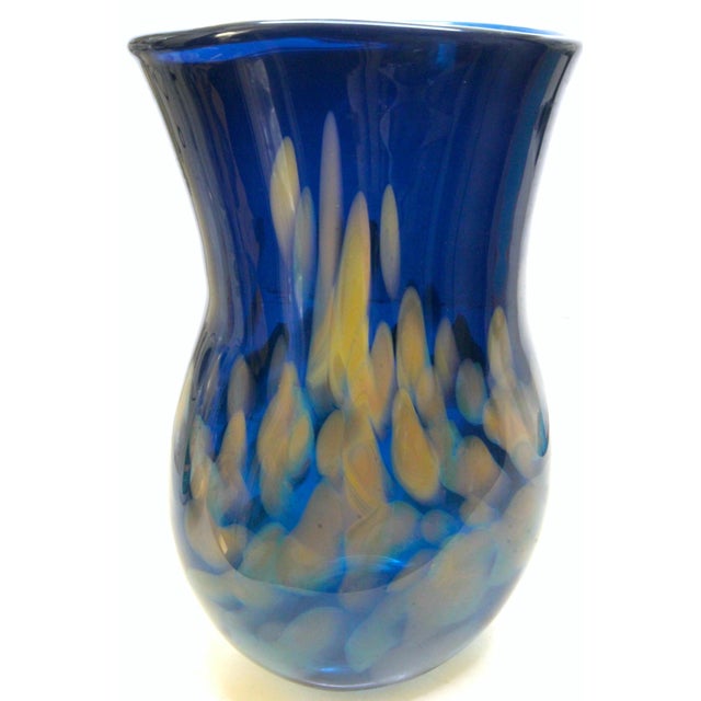 2008 Signed Dale Chihuly "Persian Nights” Art Glass Vase Studio Edition For Sale