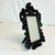 This is a stunning black picture frame. It has Neoclassical Baroque style and is a table top frame with easel back. There...