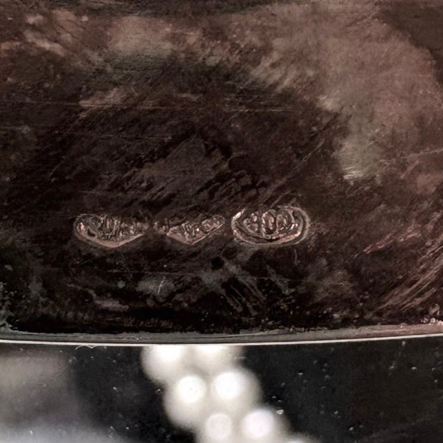 Metal Nineteenth Century Continental Silver Wine Ewer and Under Plate For Sale - Image 7 of 7