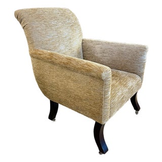 Michael S. Smith Designed for Jasper Furniture Rare Upholstered Teddy Club Chair For Sale