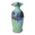 Vintage 7.5” Studio Pottery Vase With Sculptural Flared Rim For Sale