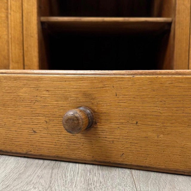 20th Century Golden Oak Dresser Base For Sale - Image 12 of 13