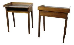 Mid-Century Danish Tray Top Tables, 1960s, Set of 2