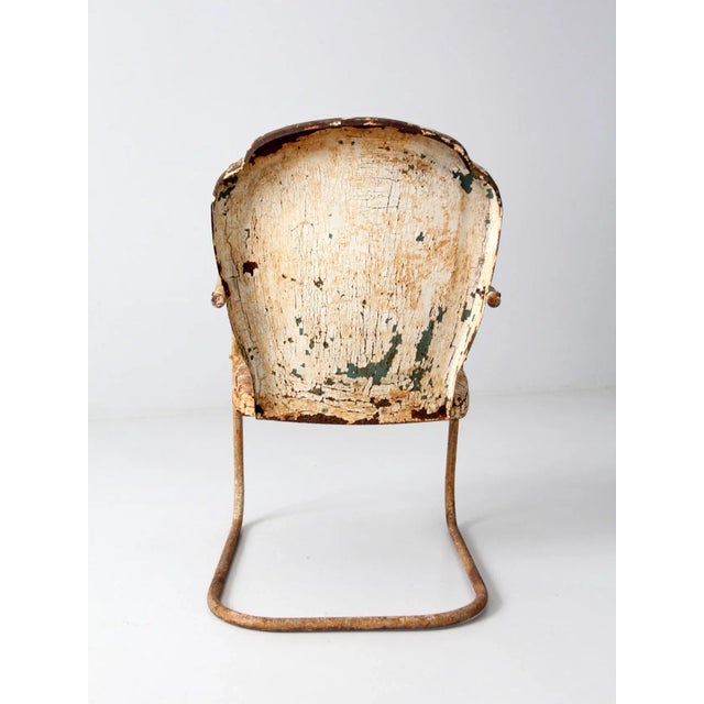 Brown Mid-Century Patio Chair For Sale - Image 8 of 10