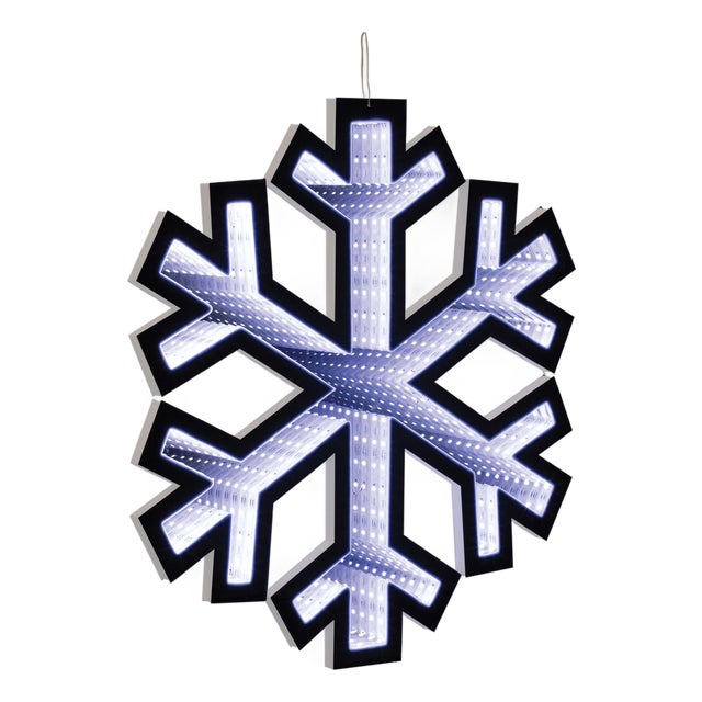 Holiday Snowflake Ekkolight 15.75"H For Sale