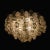 1980s Murano Manubri Glass Chandelier, 1980s For Sale - Image 5 of 7