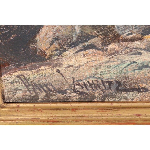 White Coastal Seascape Painting by Paul Lauritz (1889-1975) For Sale - Image 8 of 11