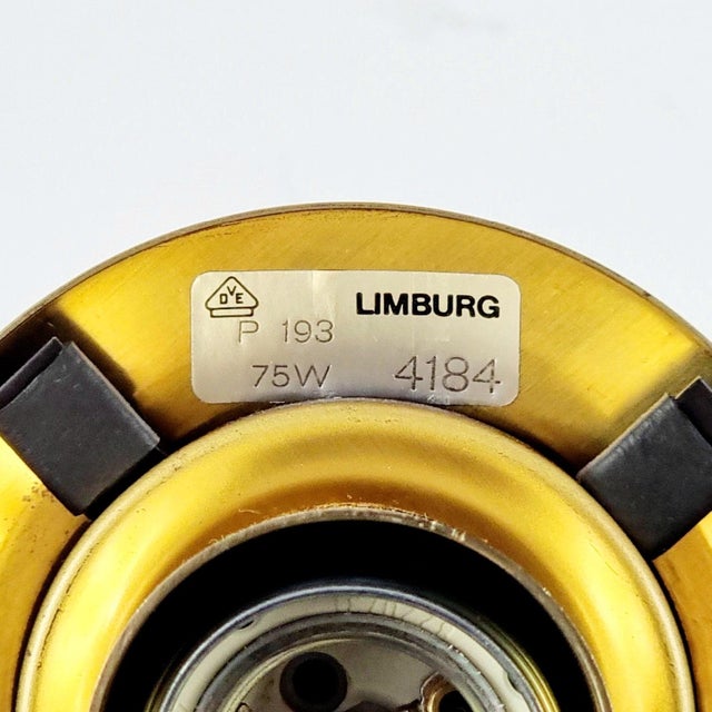 Mid-Century Modern Glass Pendant/Ceiling Light From Limburg, Germany, 1960s For Sale - Image 10 of 10