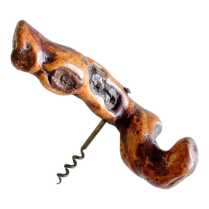 Vintage French Burlwood Corkscrew