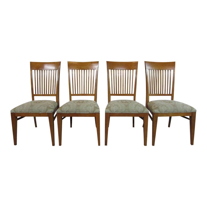 21st Century Ethan Allen New Impressions Dining Chairs Mission Style 24