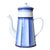 1920's Lrg. French Enamelware Coffee Pot, Made in France For Sale