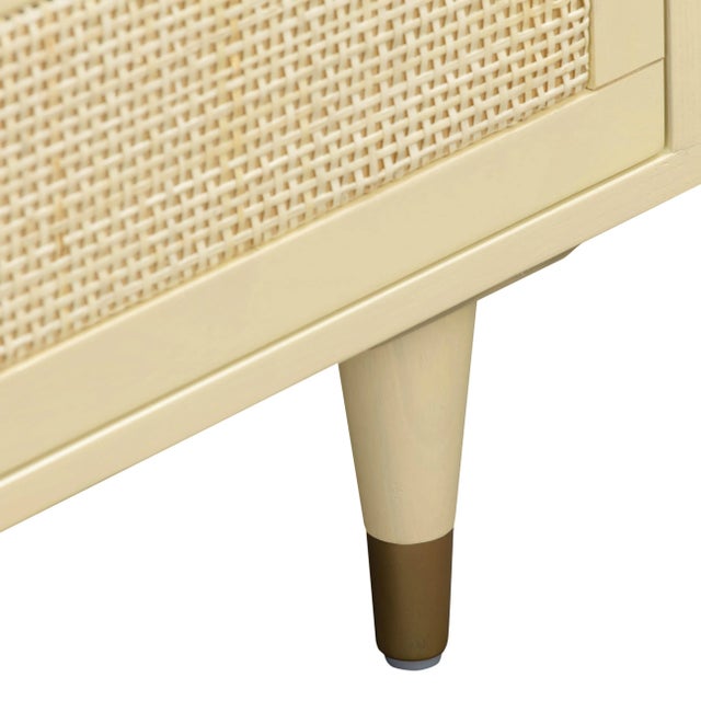 Cream Sierra Buttermilk 6 Drawer Dresser For Sale - Image 8 of 11