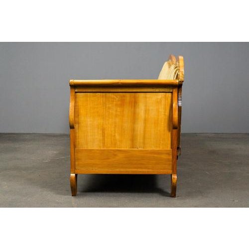 Wood Biedermeier Sofa, Mid-19th Century For Sale - Image 7 of 16