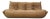 French Togo 3-Seater Sofa in Camel Leather attributed to Michel Ducaroy for Ligne Roset For Sale