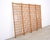 Mid-Century Modern Mid-Century Four-Panel Teak Geometric Screen or Room Divider For Sale - Image 3 of 18