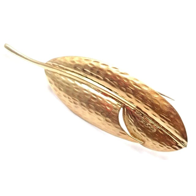 Metal: 18k yellow gold Size: 2 3/4" x 3/4" Weight 9.1 grams Hallmarks: Cummings Tiffany & Co 18k Please read description...