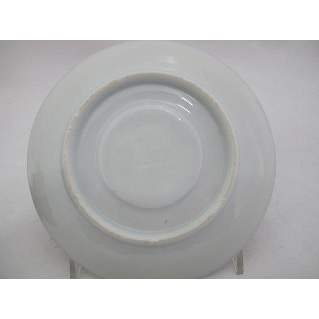 Late 19th Century Victorian Carl Knoll Carlsbad Gilt Hand Painted Landscape Porcelain Coffee Cup & Saucer For Sale - Image 9 of 9