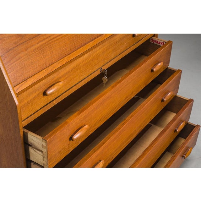 Mid-Century Modern Teak Secretary from Dyrlund, Denmark, 1960s For Sale - Image 14 of 18