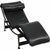 LC4 Chaise Lounge in Black Leather by Le Corbusier, 2000s For Sale - Image 12 of 12