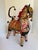 Antique Rajasthani Embroidered Textile Art Horse Figurative Sculpture For Sale - Image 4 of 12