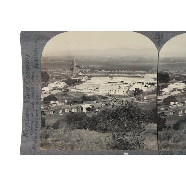Traditional 1920s Keystone Stereo Photo of Los Angeles For Sale - Image 3 of 5