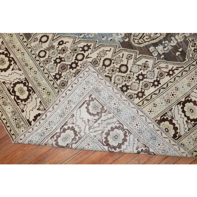 Early 20th Century Antique Persian Malayer Rug - 4'2" x 6'3" For Sale - Image 5 of 18
