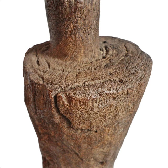 Wood Antique African Dogon Property Post Marker For Sale - Image 7 of 9