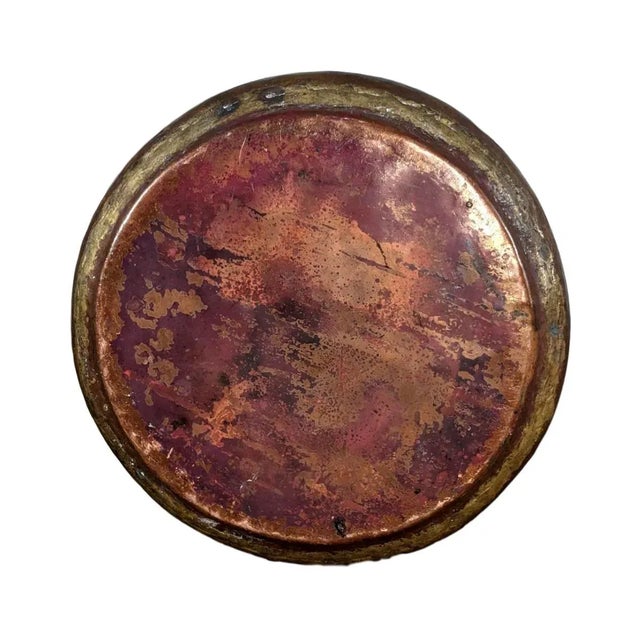 Copper Large Safavid Etched Copper Bucket, Persia, 18th Century For Sale - Image 8 of 9