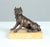 Beige Antique Bronze Bulldog, Late 19th Century For Sale - Image 8 of 8