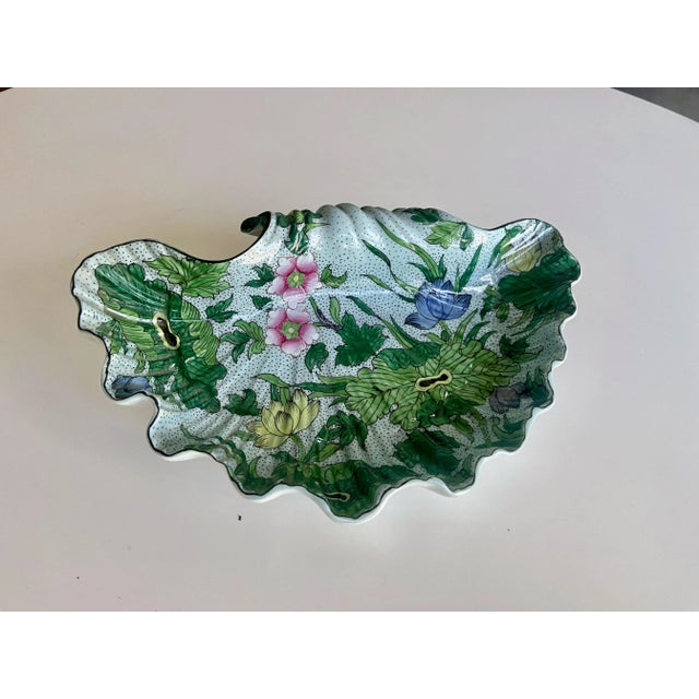 Porcelaine De Paris Clam Shell Bowl For Sale - Image 9 of 13