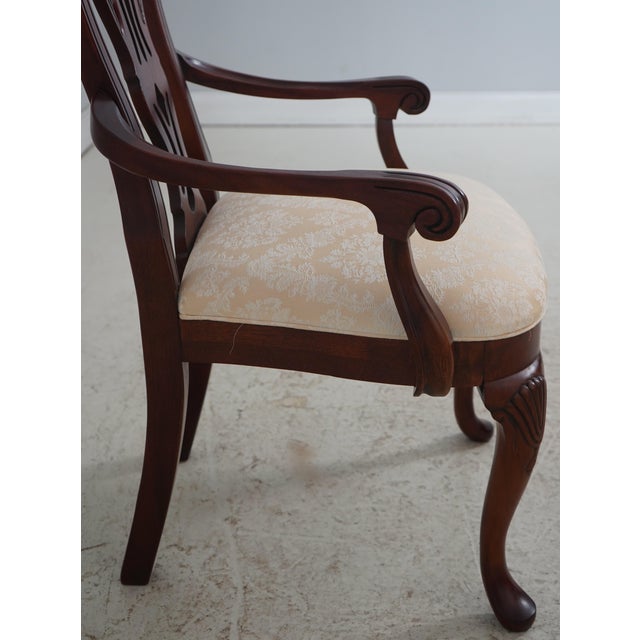 Set of 6 Thomasville Mahogany Dining Room Chairs For Sale - Image 10 of 18