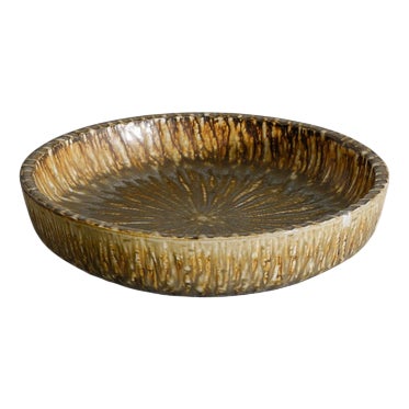 Large Stoneware Rubus Dish by Gunnar Nylund, 1950s For Sale