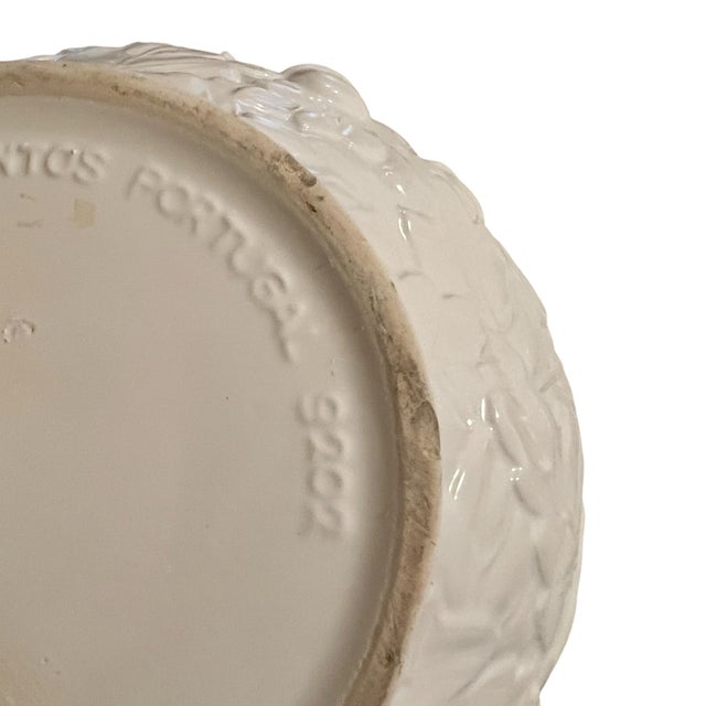 Ceramic Vintage White Ironstone Acorns and Leaves Soup Tureen For Sale - Image 7 of 9