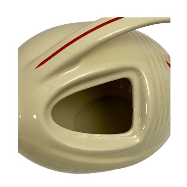 Ceramic Vintage 1997 Jewel Tea Autumn Leaf Football Teapot Hall China, Limited Edition For Sale - Image 7 of 9