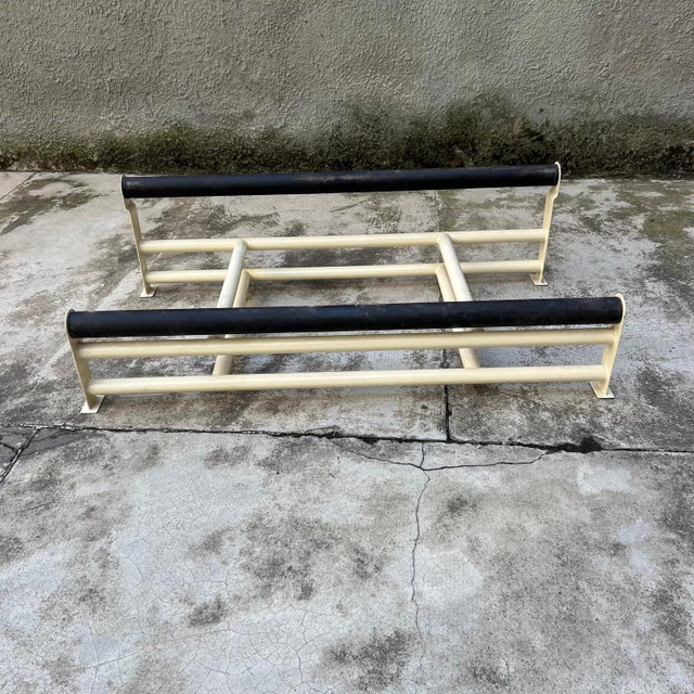 Vintage Italian Double Chaise Lounge, 1980s For Sale - Image 10 of 18