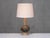 Beige Sculptural Stoneware Table Lamp by Jette Hellerøe for Axella Keramik, Denmark, 1960s For Sale - Image 8 of 12