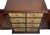 Victorian English Satinwood and Gilt Metal Glazed Pier Cabinet in Walnut, 1890s For Sale - Image 3 of 16