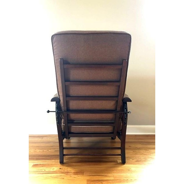 Early 20th Century Antique Mahogany Reclining Morris Style Armchair For Sale - Image 5 of 17