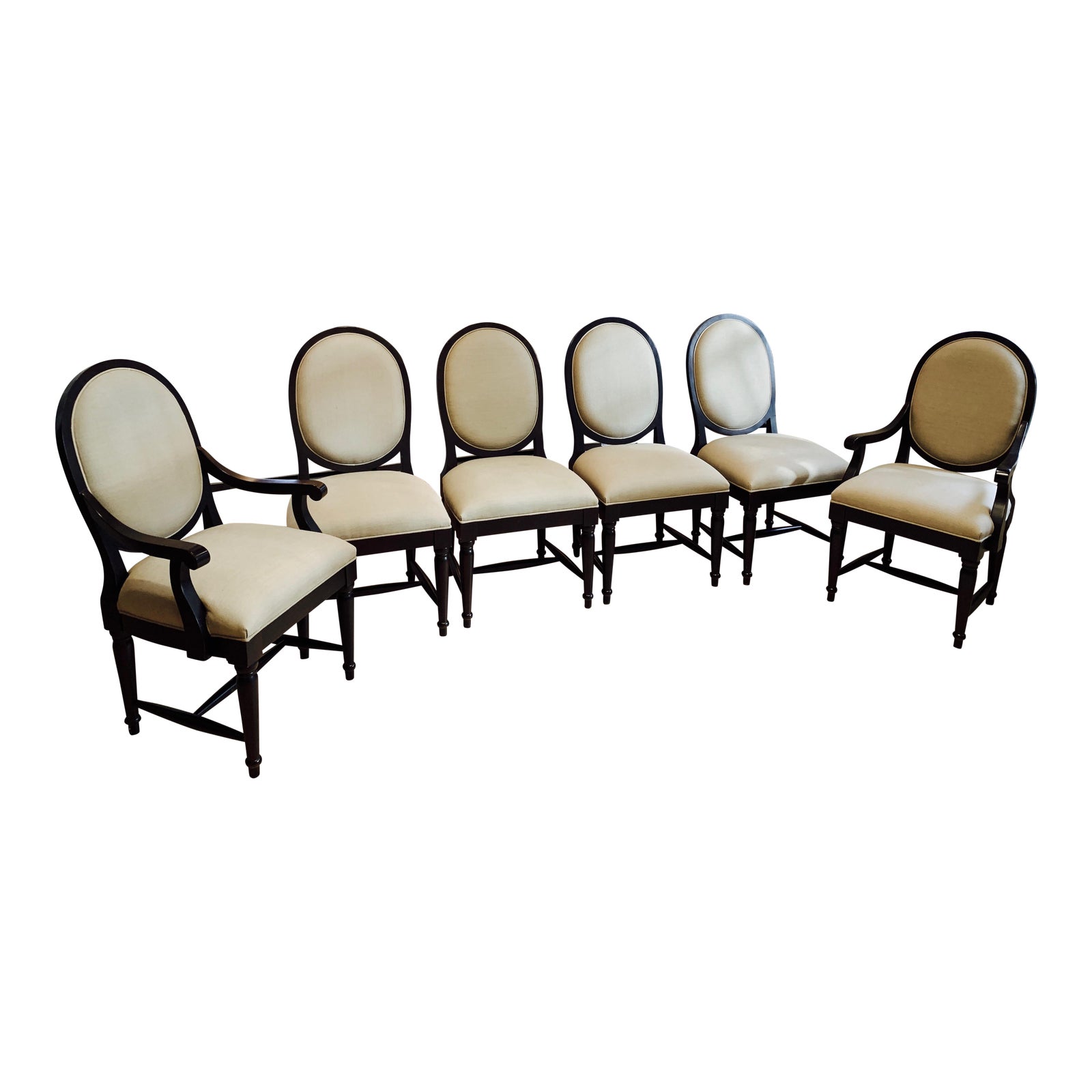 Restoration Hardware Dining Chairs Set of 6 Chairish
