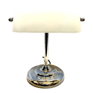 Vintage Table Lamp with Movable Glass, Italy, 1960s For Sale